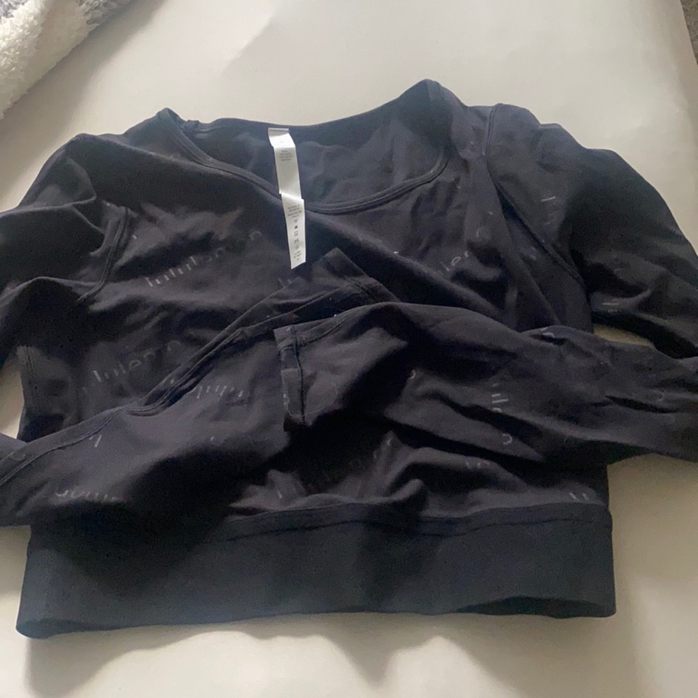 Lululemon limited edition long sleeve crop